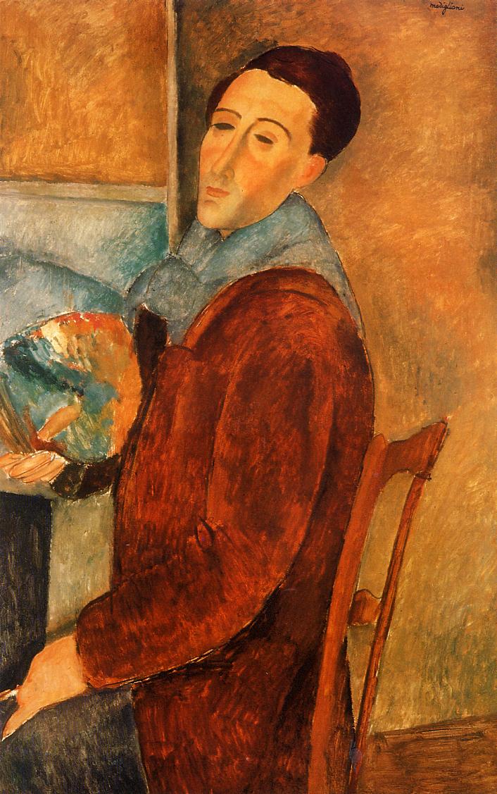 Self Portrait - Amedeo Modigliani Paintings